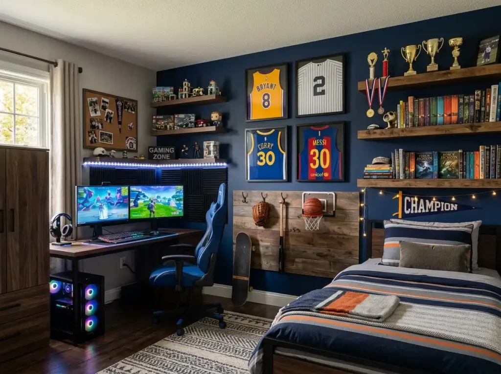 Cool Boy Room Ideas Inspired by Hobbies and Interests